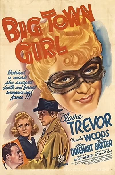 Big Town Girl (1937) afişi Big Town Girl (1937) afişi