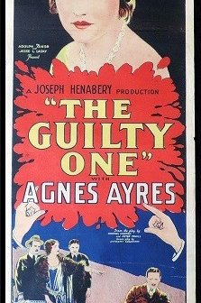 Bir Suçlu (1924) afişi