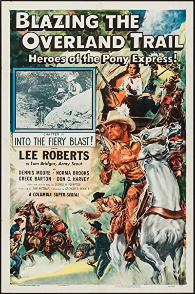 Blazing the Overland Trail (1956) afişi Blazing the Overland Trail (1956) afişi