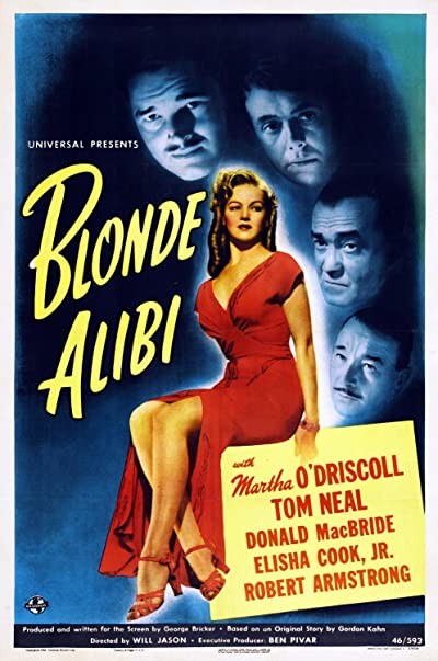 Blonde Alibi (1946) afişi Blonde Alibi (1946) afişi
