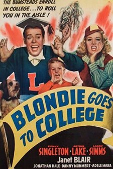 Blondie Goes To College