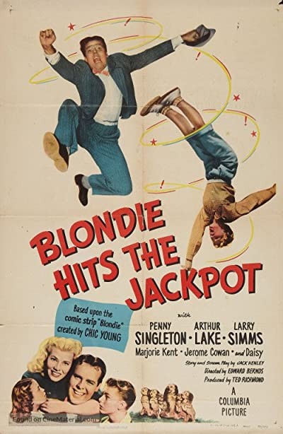 Blondie Hits The Jackpot (1949) afişi Blondie Hits The Jackpot (1949) afişi