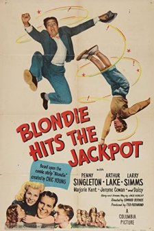 Blondie Hits The Jackpot (1949) afişi