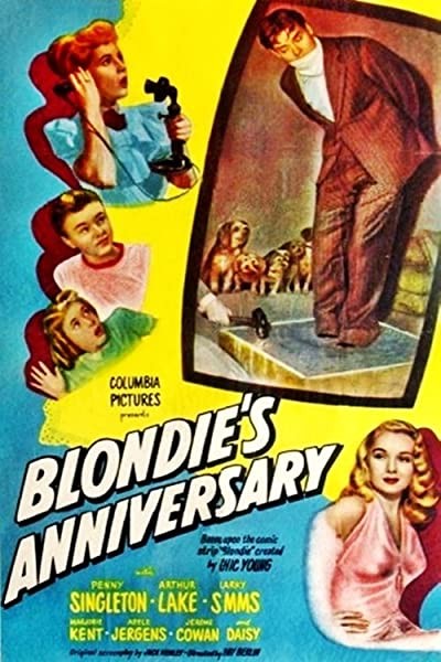 Blondie's Anniversary (1947) afişi Blondie's Anniversary (1947) afişi