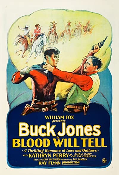 Blood Will Tell (1927) afişi Blood Will Tell (1927) afişi