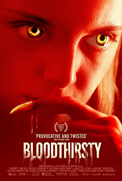Bloodthirsty (2020) afişi Bloodthirsty (2020) afişi