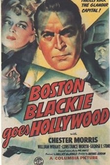 Boston Blackie Hollywood'a Gidiyor (1942) afişi