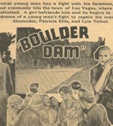 Boulder Dam (1936) afişi