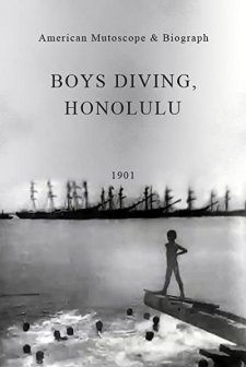 Boys Diving, Honolulu (1901) afişi