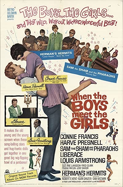 Boys Meet The Girls (1965) afişi Boys Meet The Girls (1965) afişi