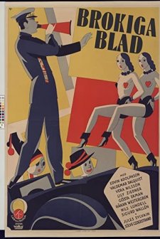 Brokiga Blad (1931) afişi