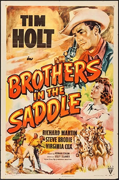 Brothers In The Saddle (1949) afişi Brothers In The Saddle (1949) afişi