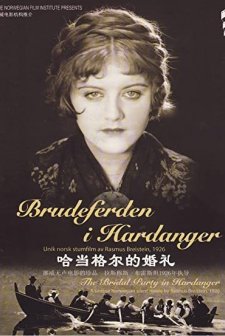 Brudeferden I Hardanger (1926) afişi