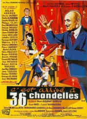 C'est Arrivé à 36 Chandelles (1957) afişi C'est Arrivé à 36 Chandelles (1957) afişi
