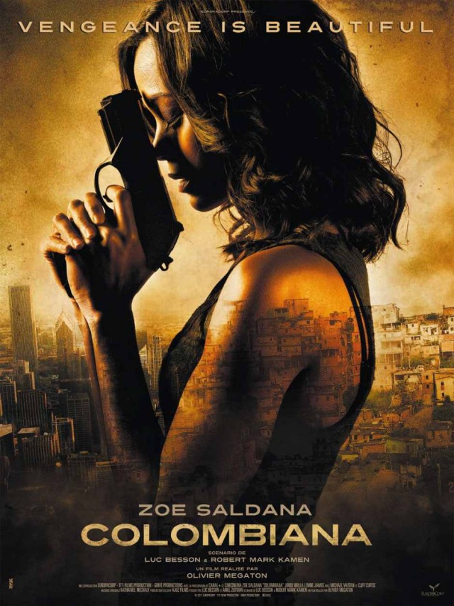 Colombiana (2011) afişi Colombiana (2011) afişi