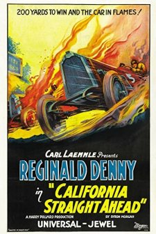 California Straight Ahead (1925) afişi
