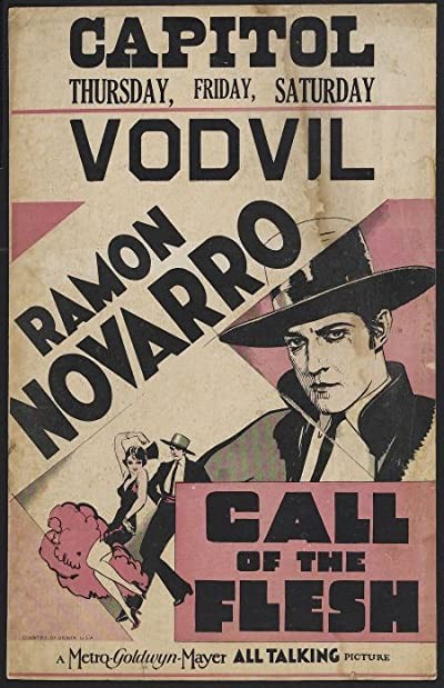 Call Of The Flesh (1930) afişi Call Of The Flesh (1930) afişi