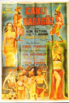 Canlı Karagöz (mihriban Sultan) (1954) afişi