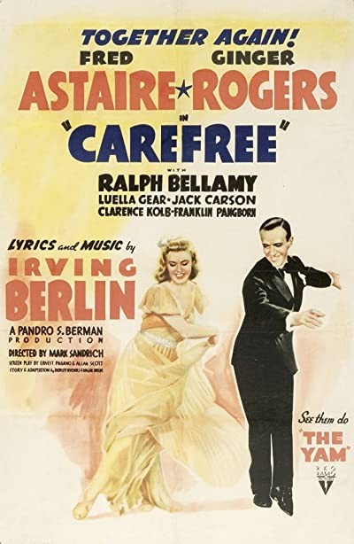 Carefree (1938) afişi Carefree (1938) afişi