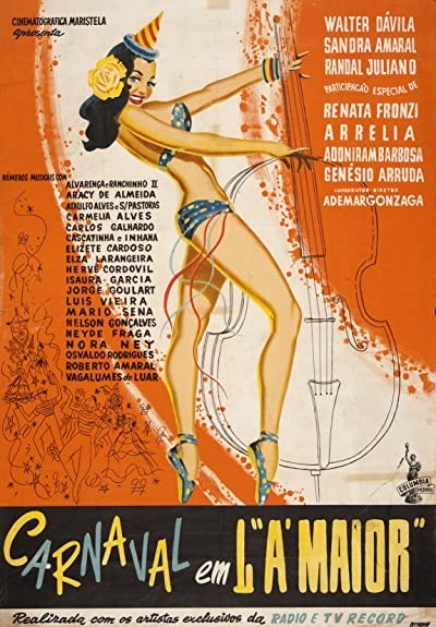 Carnaval Em Lá Maior (1955) afişi Carnaval Em Lá Maior (1955) afişi