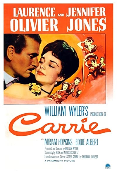 Carrie (1952) afişi Carrie (1952) afişi