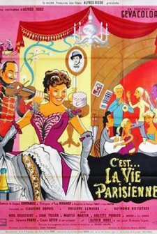 C'est la vie parisienne (1954) afişi