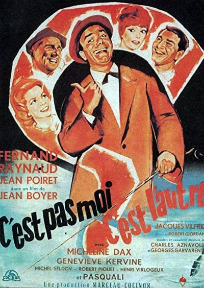C'est Pas Moi, C'est L'autre (1962) afişi C'est Pas Moi, C'est L'autre (1962) afişi
