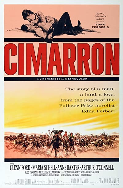 Cimarron (1960) afişi Cimarron (1960) afişi