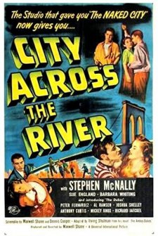 City Across the River (1949) afişi