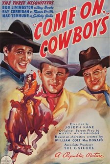 Come On, Cowboys (1937) afişi