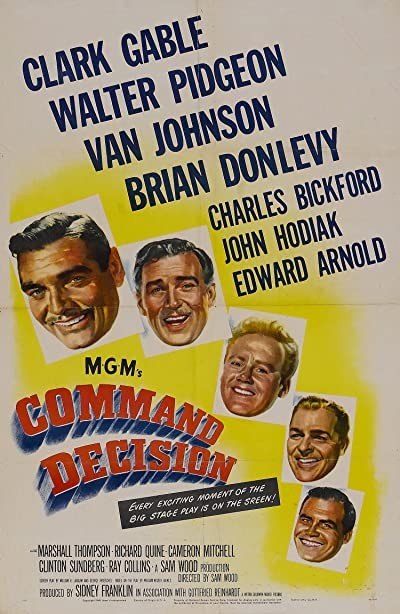 Command Decision (1948) afişi Command Decision (1948) afişi