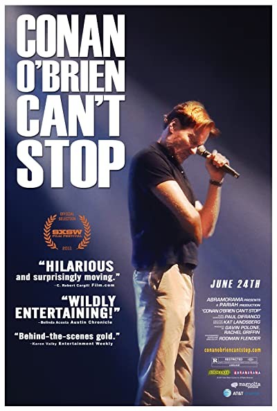Conan O'brien Can't Stop (2011) afişi Conan O'brien Can't Stop (2011) afişi