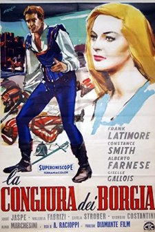 Conspiracy Of The Borgias (1959) afişi