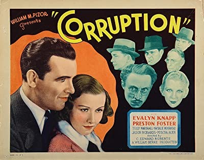 Corruption (1933) afişi Corruption (1933) afişi