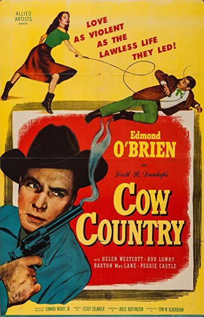 Cow Country (1953) afişi Cow Country (1953) afişi