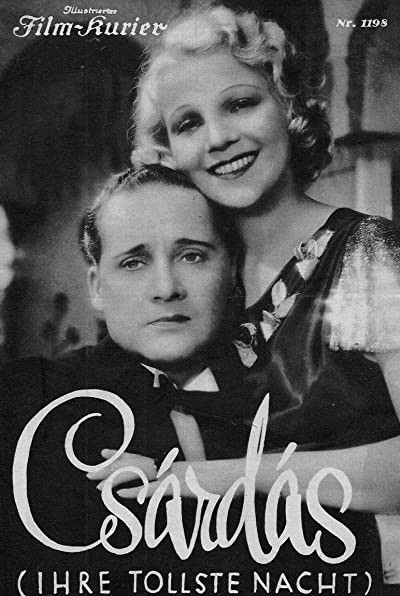 Csardas (1935) afişi Csardas (1935) afişi