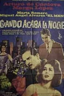 Cuando acaba la noche (1969) afişi