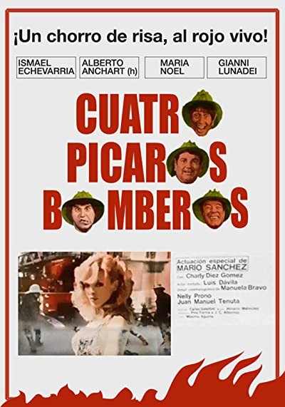 Cuatro Pícaros Bomberos (1979) afişi Cuatro Pícaros Bomberos (1979) afişi