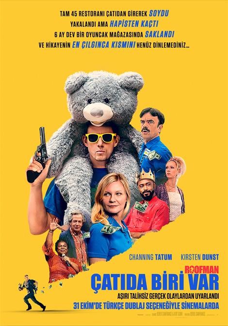Çatıda Biri Var (2025) afişi