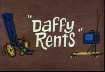 Daffy Rents (1966) afişi Daffy Rents (1966) afişi