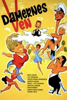 Damernes Ven (1969) afişi