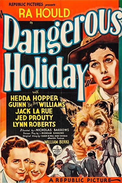 Dangerous Holiday (1937) afişi Dangerous Holiday (1937) afişi