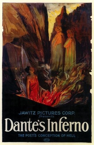 Dante's Inferno (1924) afişi Dante's Inferno (1924) afişi