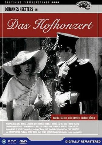 Das Hofkonzert (1936) afişi Das Hofkonzert (1936) afişi