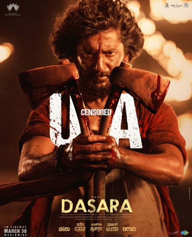 Dasara (2023) afişi Dasara (2023) afişi