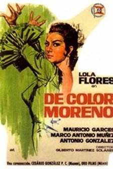 De Color Moreno (1963) afişi