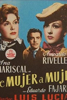 De Mujer A Mujer (1950) afişi