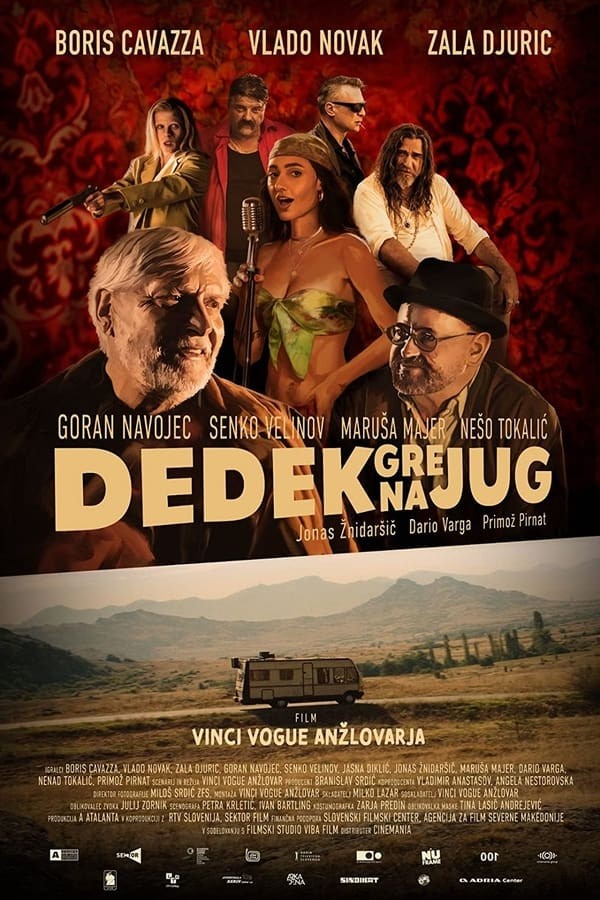 Dedek gre na jug (2022) afişi