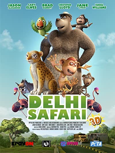 Delhi Safari (2012) afişi Delhi Safari (2012) afişi