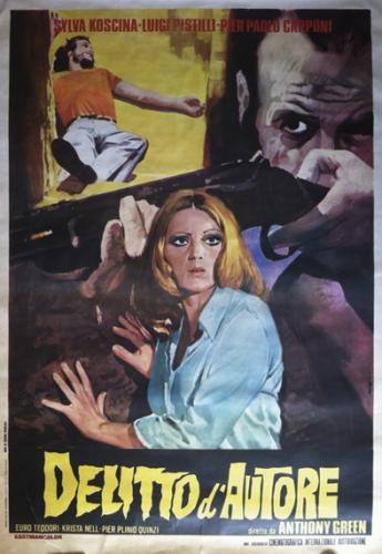 Delitto d'autore (1974) afişi Delitto d'autore (1974) afişi